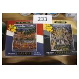 2pc The Netherland & New York puzzle set asst