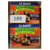 2-12ct nature valley sweet&salty nut bars 2/26