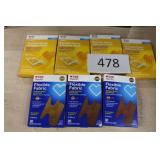 4ct manuka honey bandages & 3ct asst color flex