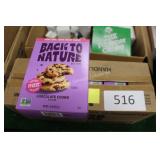 6ct back to nature chocolate chunk cookies 1/126
