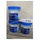 3ct pain relieving menthol gel 12/24