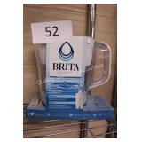 brita 6 cup water pitcher w/filter