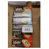 8ct asst vinta & breton crackers asst dates