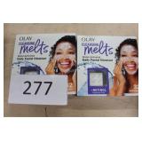 2-32ct olay cleansing melts + retinol