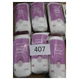 6-50ct oval cotton pads