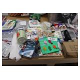 large misc merch lot party supply/books/