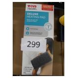 deluxe heating pad w/ultraplush fabric