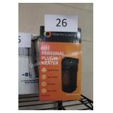 personal plug-in heater