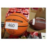 basketball and football