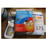 3ct asst pain relief patches & pain relief cream