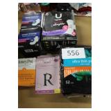6ct asst tampons and pads