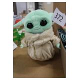 star wars beskar armor grogu plush
