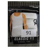 2-3pk hurley mens ribbed tank tops L