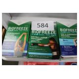 3ct asst bio freeze pain relief patches 11/25 &