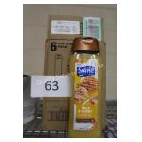 6ct suave milk & honey body wash