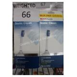 2-3ct replacement brush heads for Philips