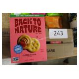 6ct back to nature classic round crackers 1/26
