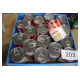 18ct spaghettios spicy franks red hot 11/25