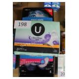 3ct asst pads overnight & super