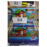 3ct lincoln logs mini home building set
