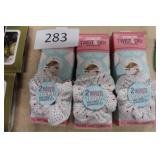 3ct 2pc hair towel and scrunchie set