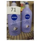 2ct nivea shea butter body lotion