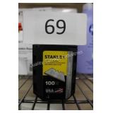 100ct stanley round point utility blades