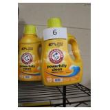 2ct arm&hammer clean burst laundry detergent 105