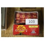 2-24ct hot zotz fiery cinnamon fizz candy strips