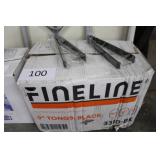 100ct 9ï¿½ black tongs