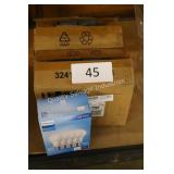 2-4/4pk phillips led 100w bulbs