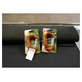 2/2pk 8cm carabiners (display)