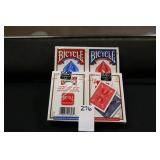 2/2pk bicycle playing cards (display)