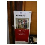 closetmaid 5ft-8ft closet organizer