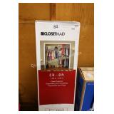 closetmaid 5ftx8ft closet organizer