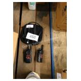 motorolla walkies and headset