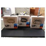 3 up2 activity trackers - no tested (display)