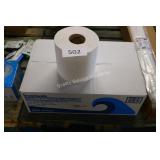 6 rolls white paper towels
