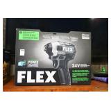 flex 24v 1/4ï¿½ impact w/ batt/chg (display)