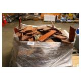 skid of wooden flooring