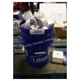 bucket of pvc pcs