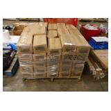 skid of safe&soft wipes