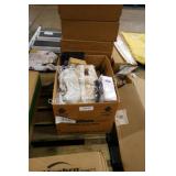 ctn of phone access.. & dog clothes etc