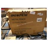 injopexi 12 panels metal fence
