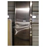 2 stainless steel shelves/counter tops (damaged)