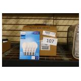2-8/4pk phillips led 60w bulbs