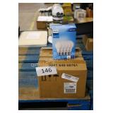 2-8/4pk 40w led bulbs