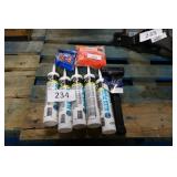 5 caulk wire nuts hammer etc