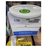 one case of 5g bucket lids