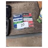 two cases of topcon & other wall screws